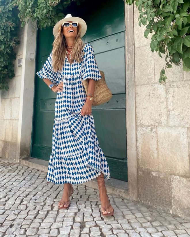 Susie - Vestido largo bohemio