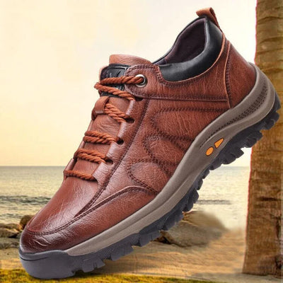ANIDO - Zapato de cuero Ortopédico para hombre