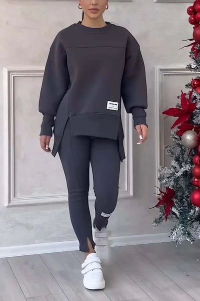 Conjunto de camiseta y leggings deportivos para mujer