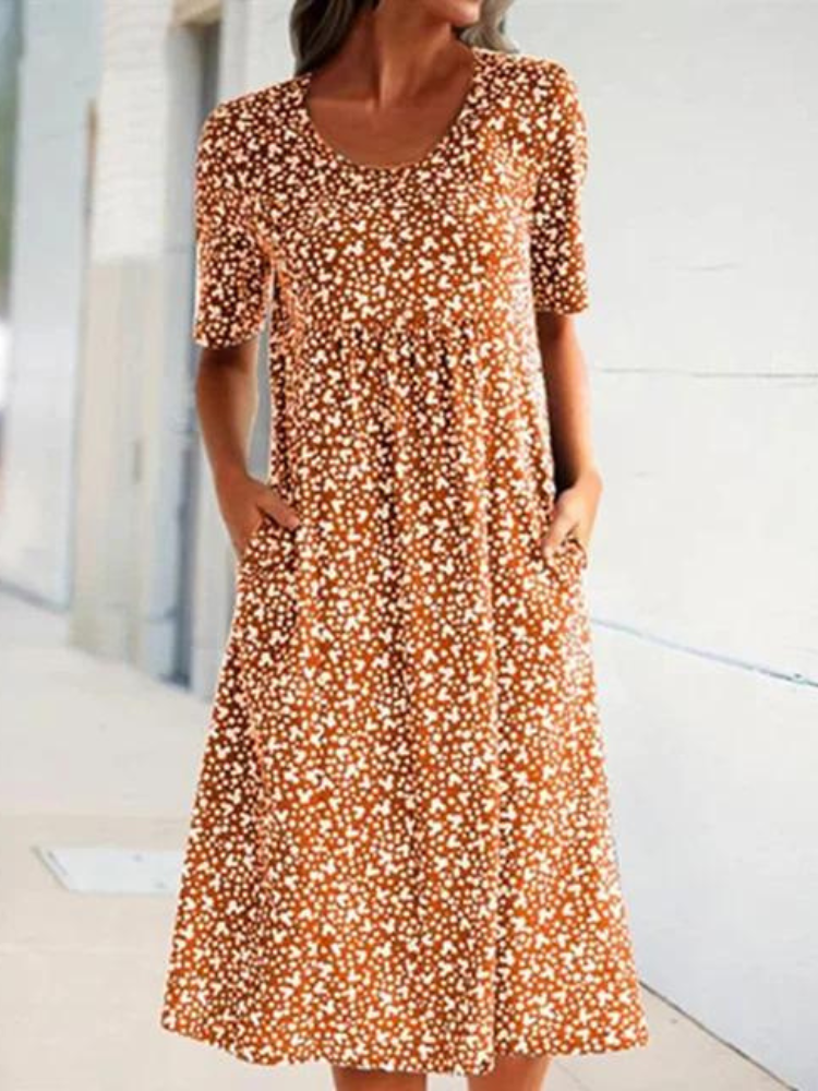 🌸 "Memorias de Primavera": El Vestido que Te Conecta con la Naturaleza y la Elegancia🌸