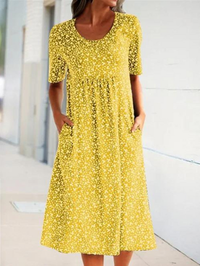 🌸 "Memorias de Primavera": El Vestido que Te Conecta con la Naturaleza y la Elegancia🌸