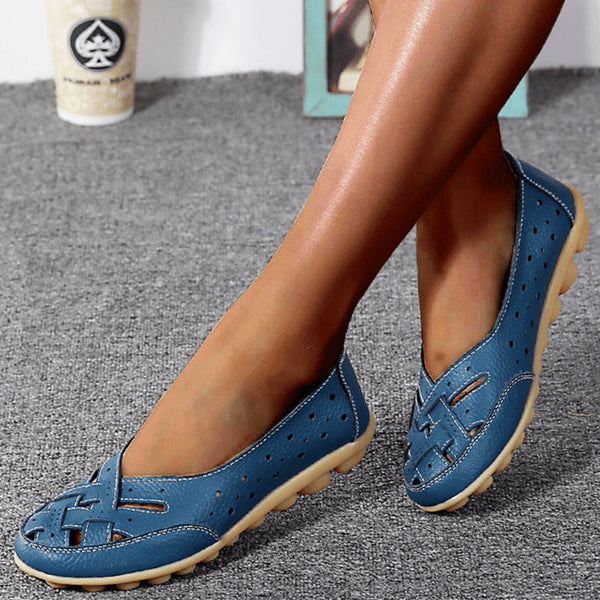 Aura – Sandalias Ortopédicas de Cuero