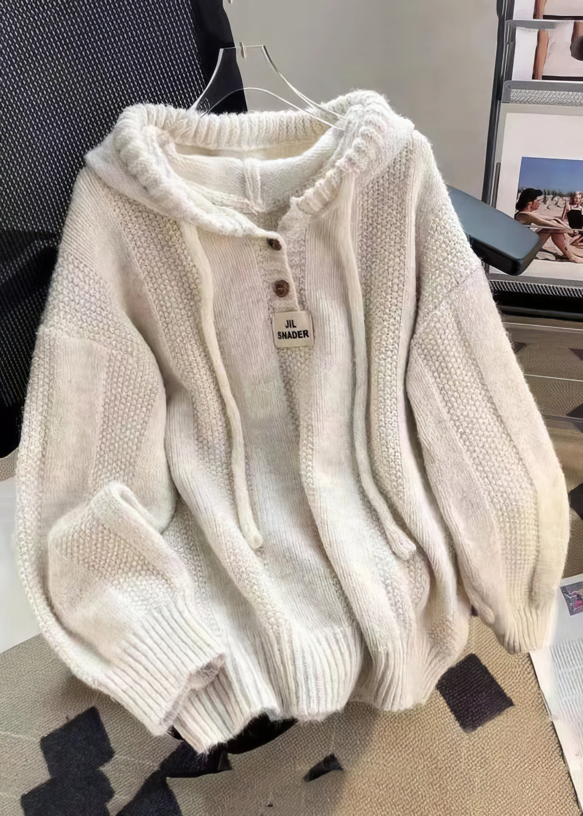 Ashley - Top con Botones y Capucha - 💖 ESPECIAL DIA DE LAS MADRES 👩‍🦳