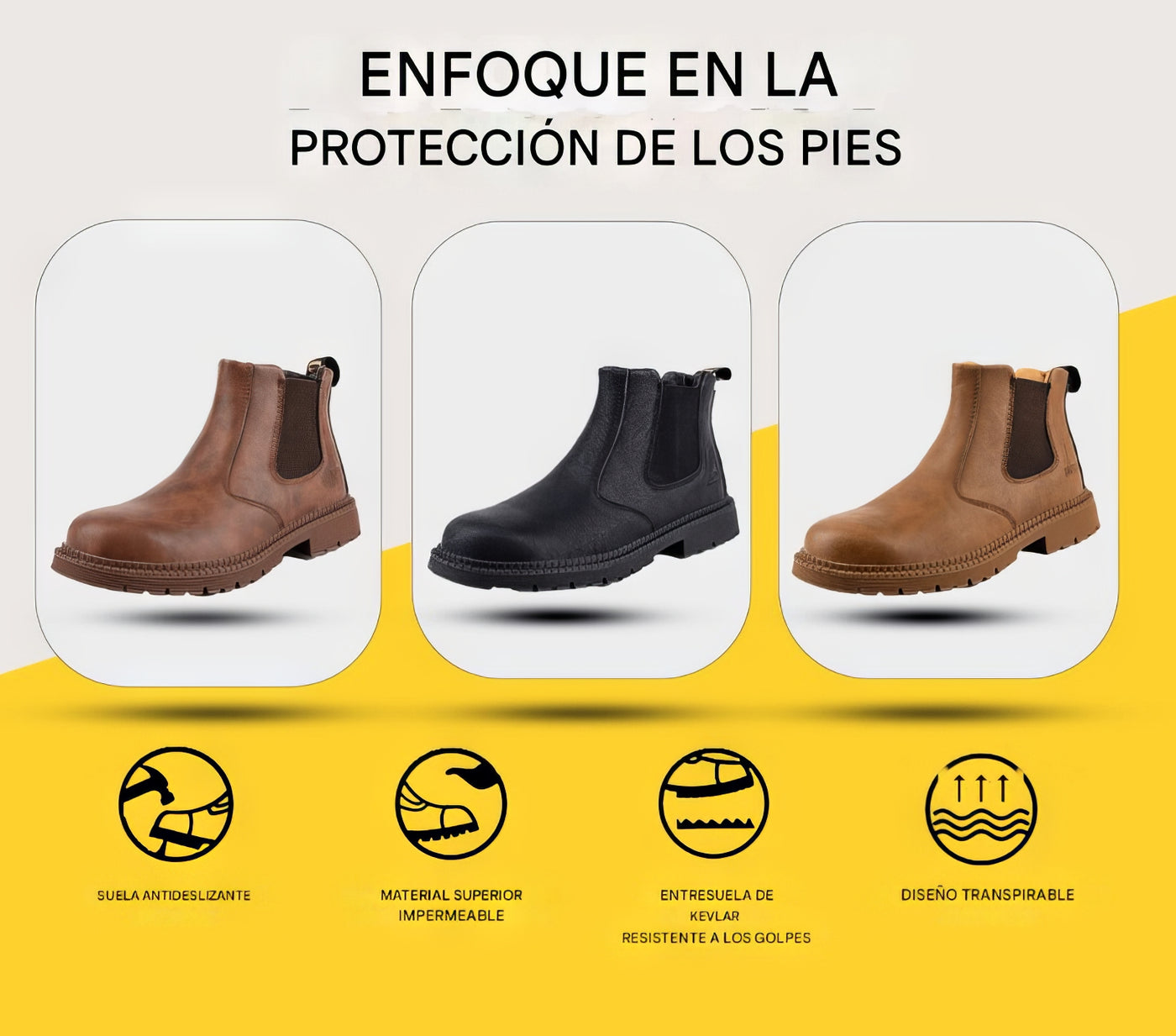 Zapatos de Seguridad Invicto