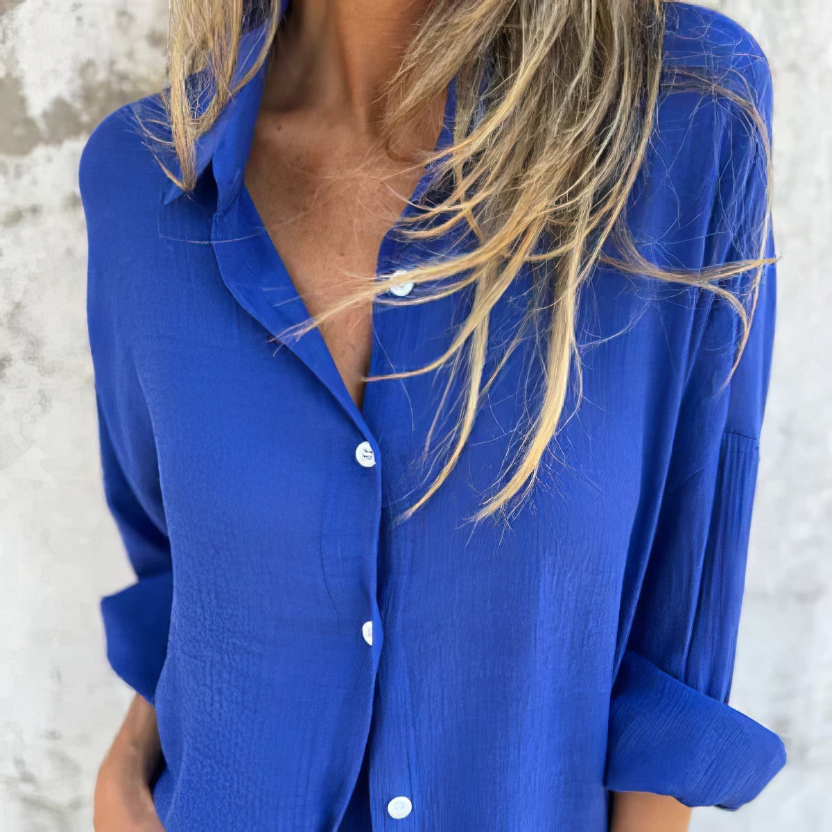 Conjunto casual de dos piezas con mangas largas y pantalones cortos para mujeres
